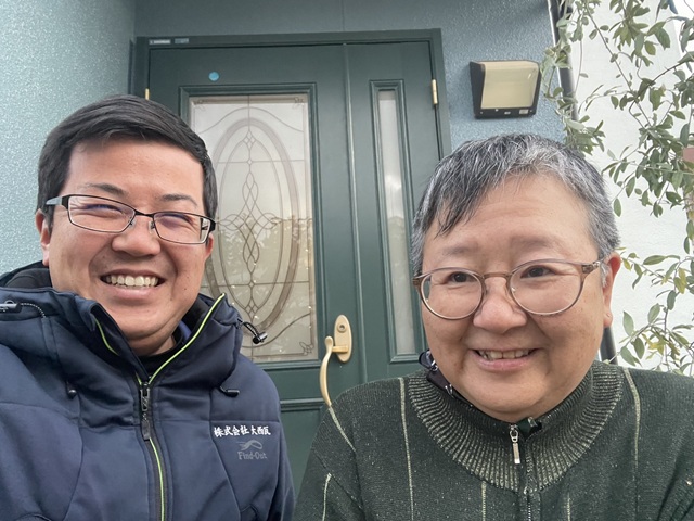 明石市　K様邸　雹被害による修理相談　しっかり判断してくれる会社と嬉しいお声をいただきました